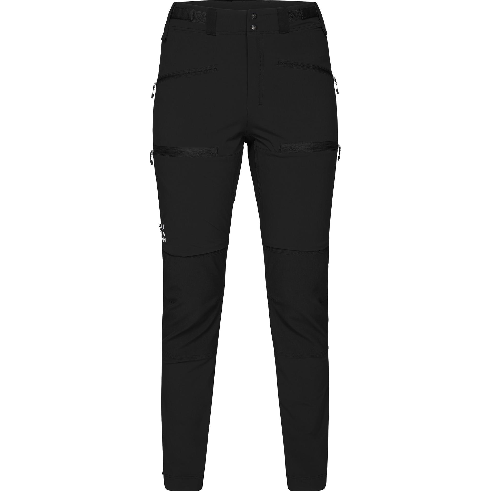 Haglöfs, Damen, Outdoorhose, Women's Rugged Slim Pant (L), Schwarz, L