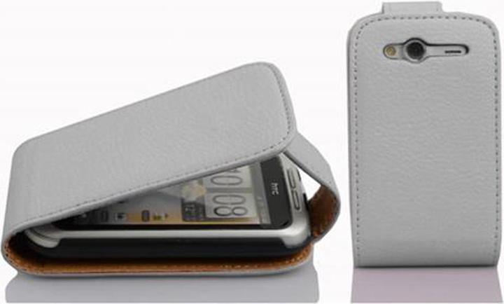 Produktbild Cadorabo Flip mit Struktur Cover (HTC Wildfire S)