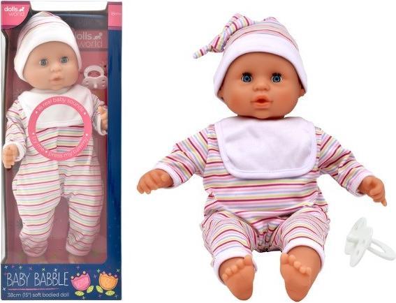 Dolls World Lalka Baby Babble 38cm