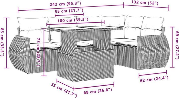 Produktbild vidaXL Gabriel