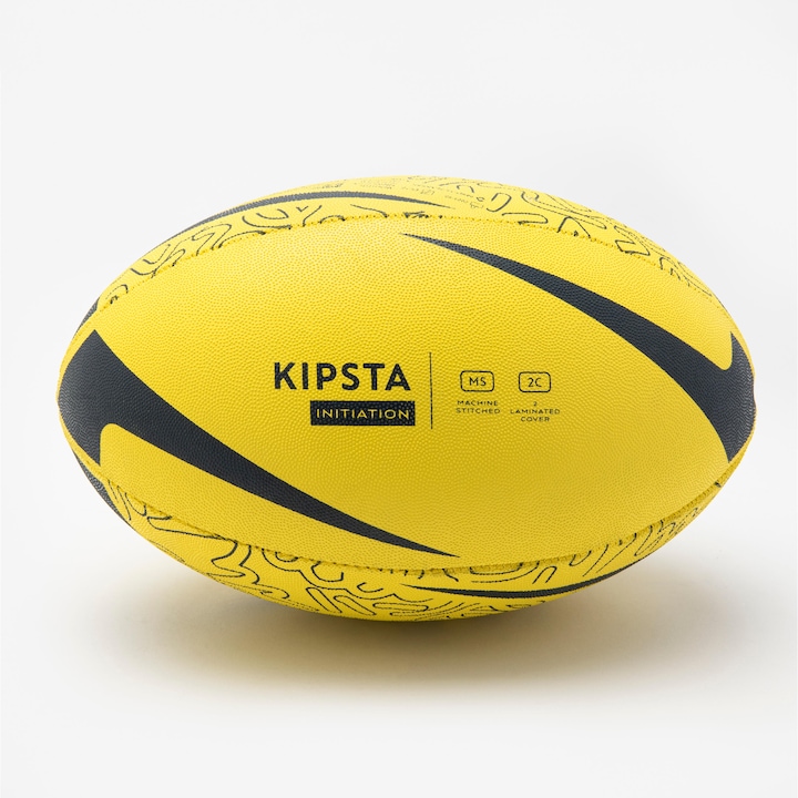 Image du produit Decathlon Kids' Beginner Size 3 Ballon de rugby R100 - Jaune