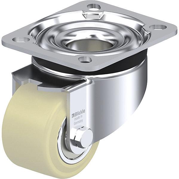 kaiserkraft Roulette pivotante en tôle d'acier LK-GSPO 65K