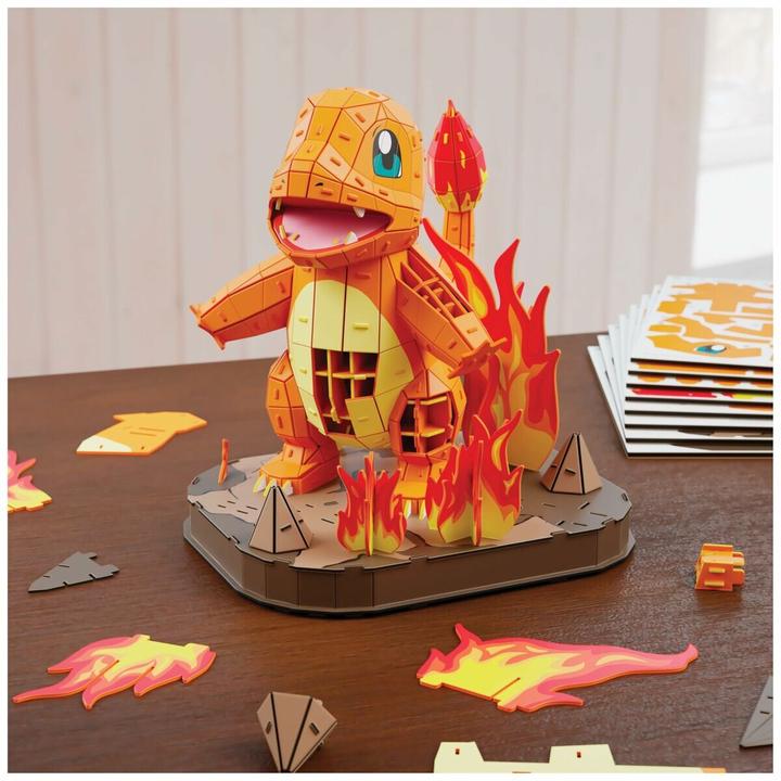 Produktbild 4D Puzzle 4D Build - Pokémon Glumanda - detailreicher 3D-Modellbausatz (241 Teile)