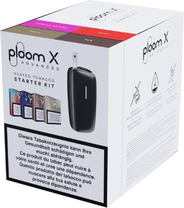 Actual product image Ploom X Advanced Starter Kit