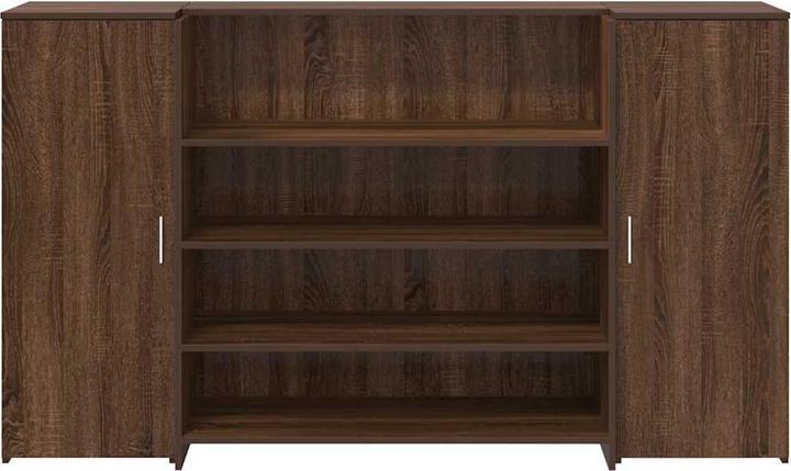 Immagine prodotto VidaXL Bancone reception grigio cemento 200x50x103,5 cm bancone reception in legno