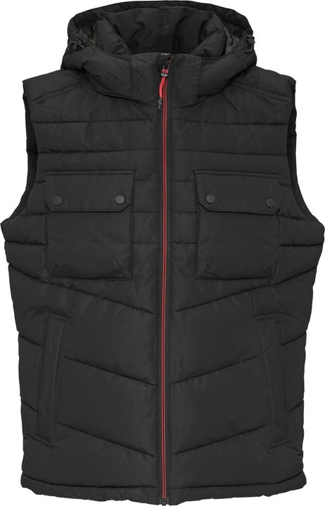 Actual product image S.Oliver Outdoor-Weste Gesteppte Weste mit abnehmbarer Kapuze (S)