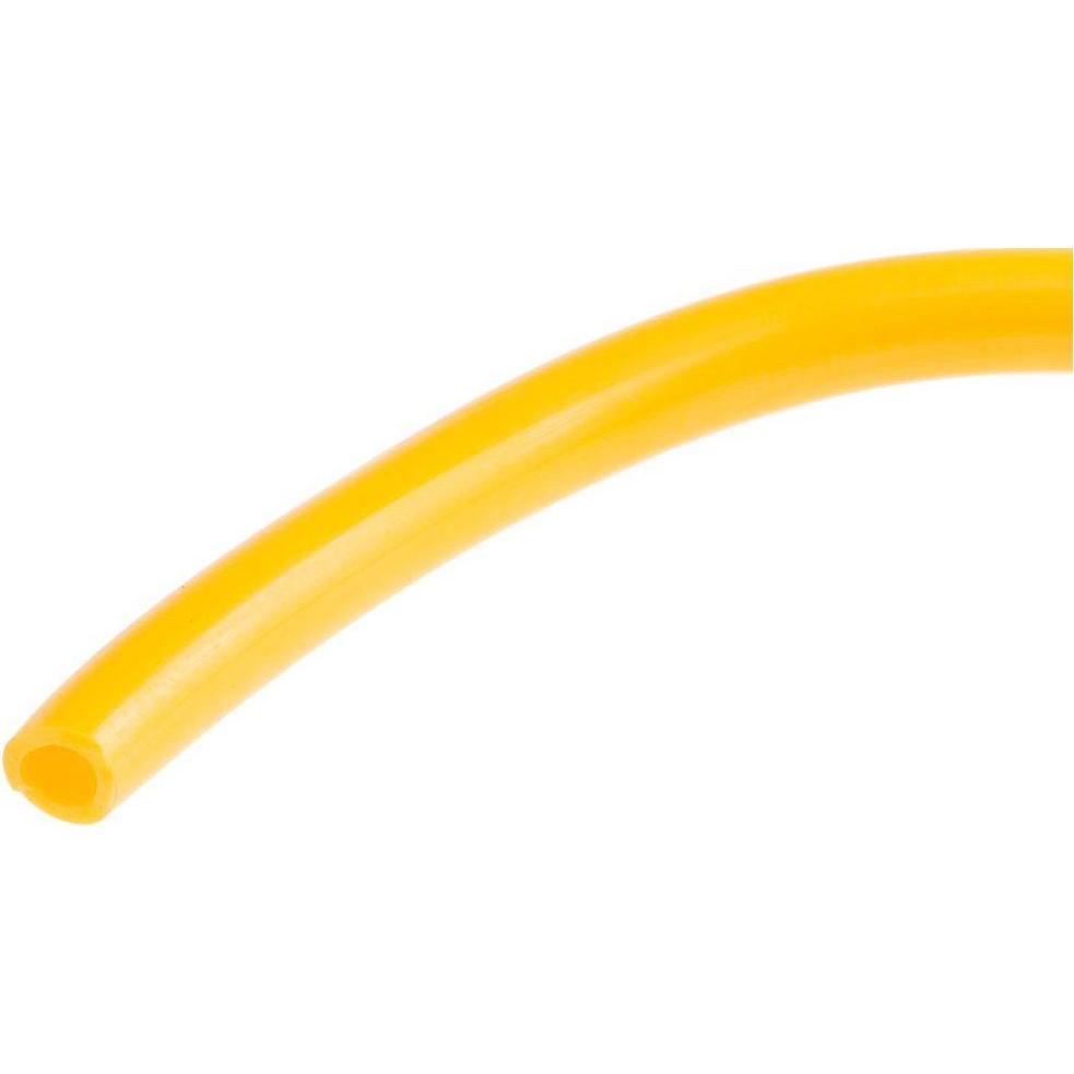 RS PRO, Utensile ad aria compressa, Polyurethane Tube, Yellow 4mm ID, 6mm OD
