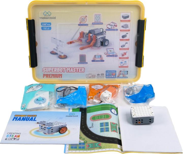 Produktbild Makerzoid Superbot Master Premium Programmier Lernkit