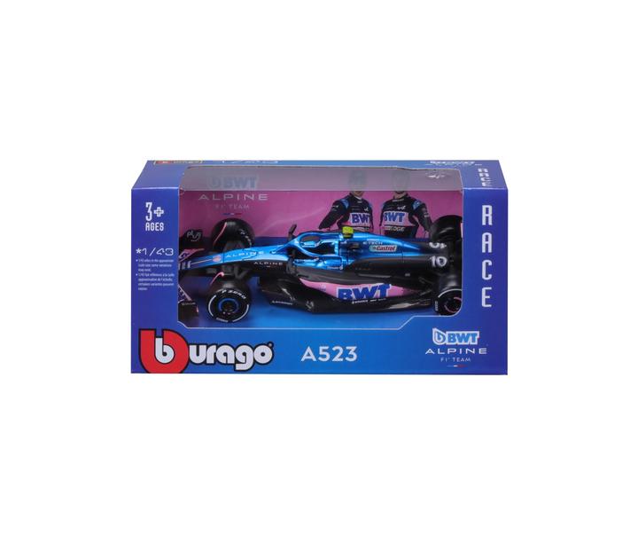 Actual product image Bburago BWT Alpine F1 Team A523 1/43 Ocon 2023