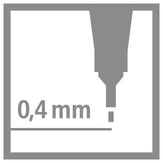 Image du produit STABILO Fineliner point 88 Mini, étui plastique de 18 pièces (Trié, 18 x)