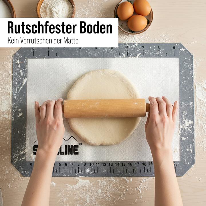 Produktbild Stoneline Silikon-Backmatten-Set, 2-tlg. (7 x 7 cm)