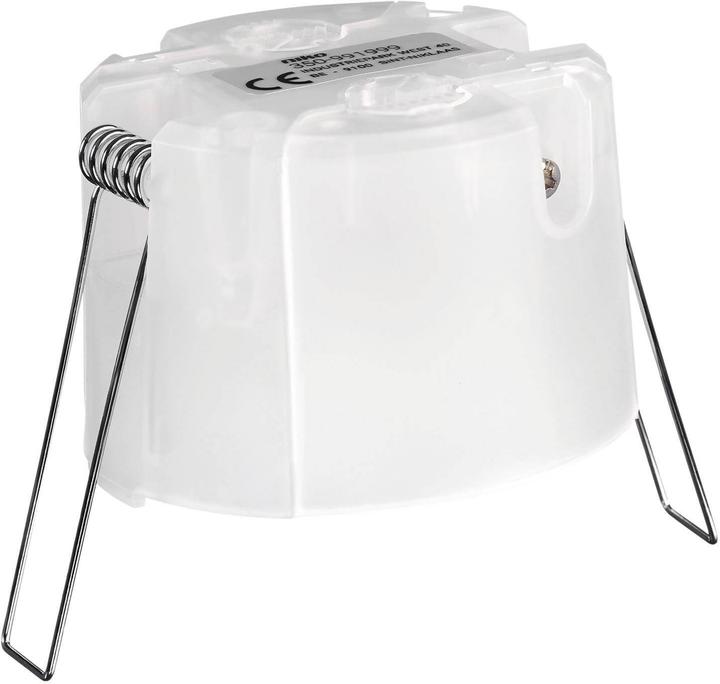Actual product image Niko Mounting frame UP spring terminal adapter for 350-100111 White
