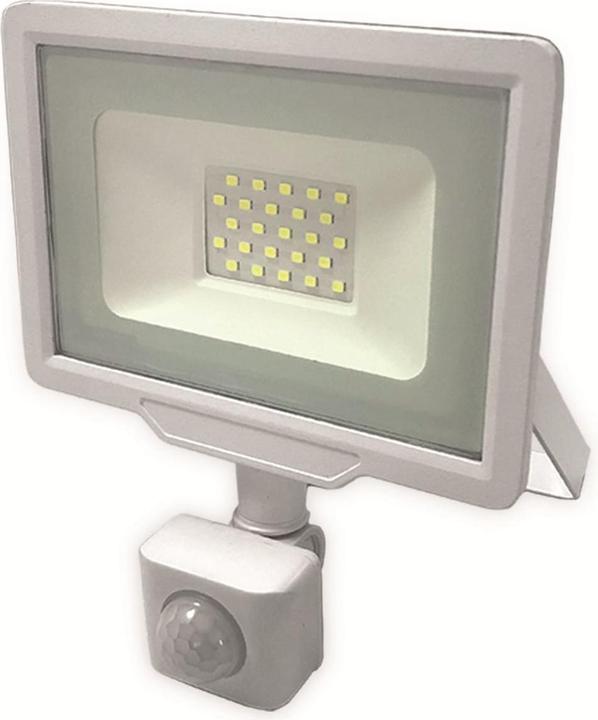 Produktbild Optonica Fluter, Bewegungsmelder 5936, 30 W, 6000 K, weiss (2400 lm, IP65)