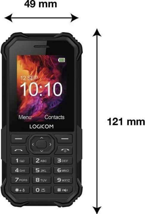 Actual product image Logicom XTREM-40 (2.40", 2 Mpx, 4G)