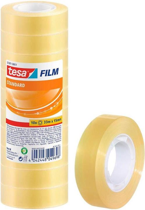 Image du produit tesa 10x tesafilm STANDARD (15 mm)