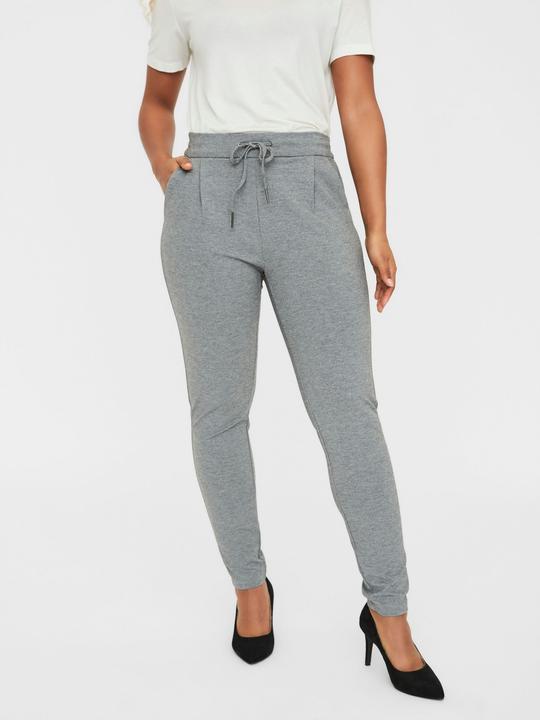 Actual product image Vero Moda Ankle Length Mid Waist Loose Fit Drawstring Trousers (XXL)