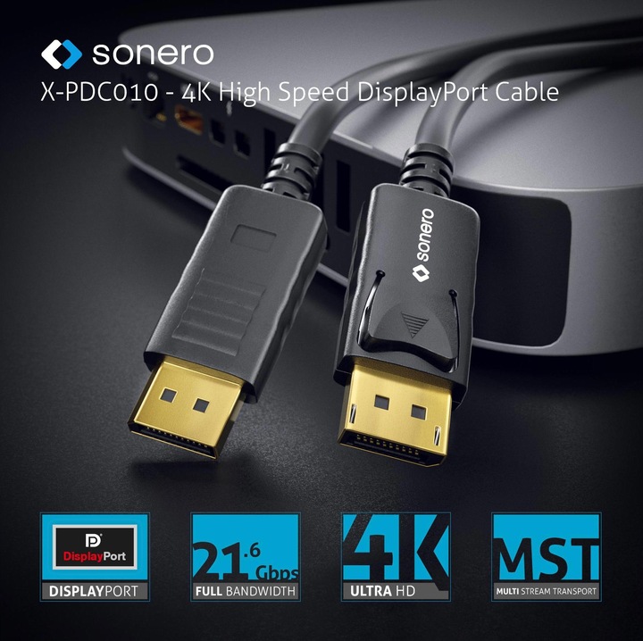 Produktbild Sonero DisplayPort—DisplayPort (3 m, DisplayPort)