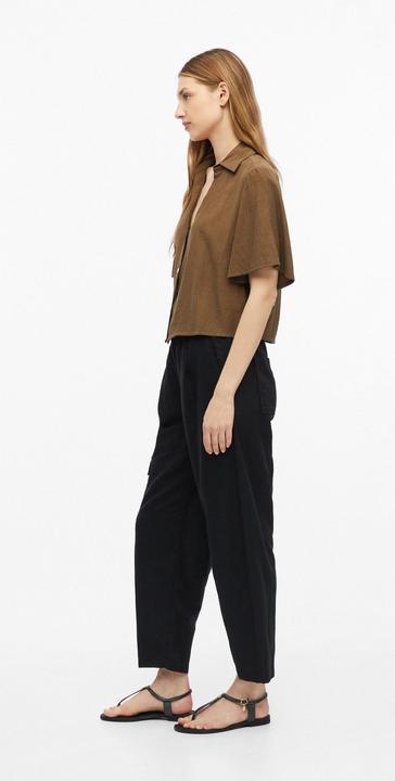 Immagine prodotto s.Oliver Strukturierte Viskosemix-Bluse im Boxy Fit (48)