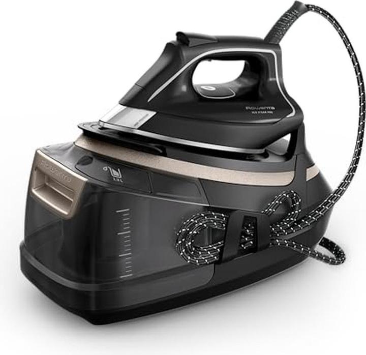 Rowenta Fer à repasser vapeur haute performance, mode éco, réservoir amovible, technologie silencieuse (580 g/min)
