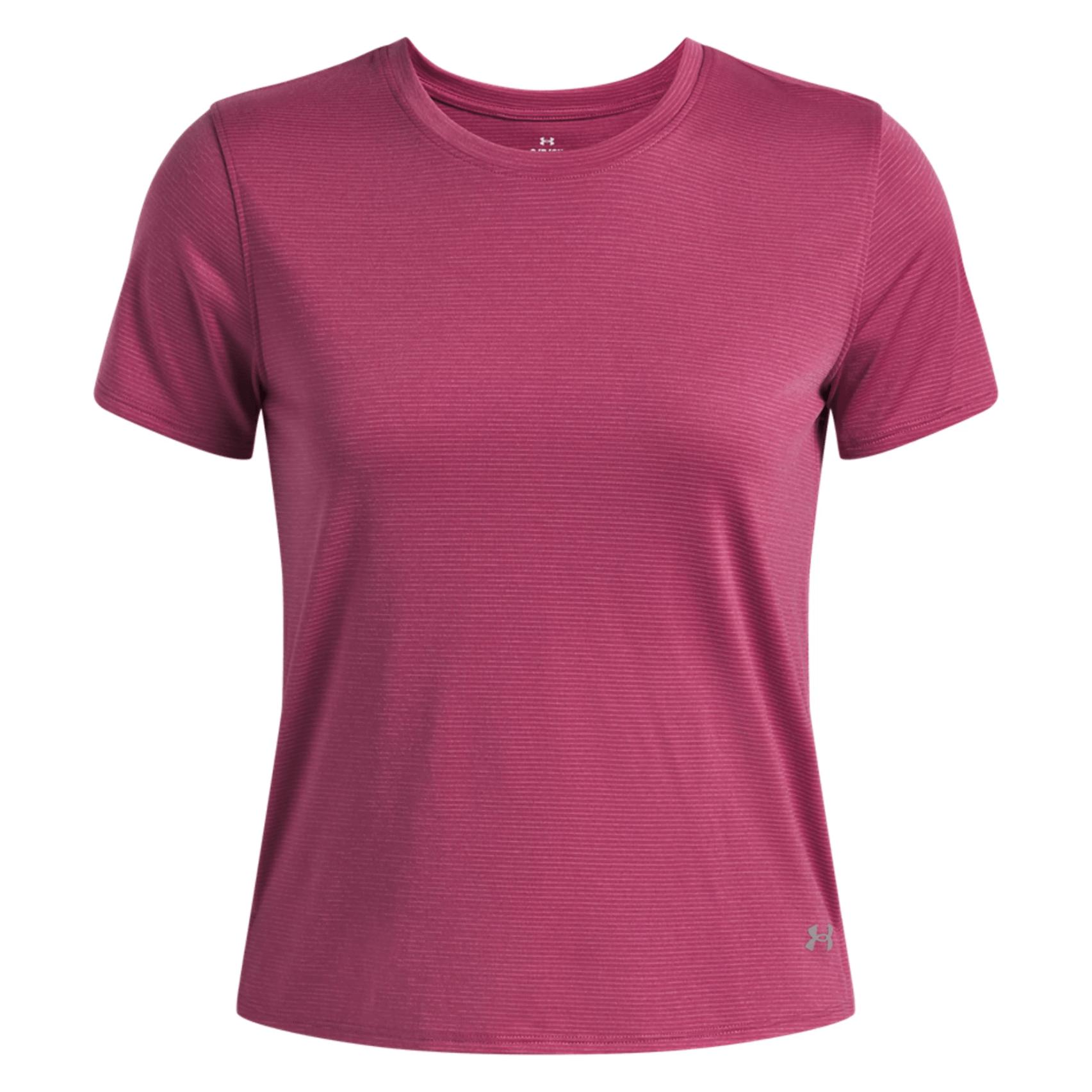 Under Armour, Damen, Sportshirt, Launch Shortsleeve (M), Rosa, M