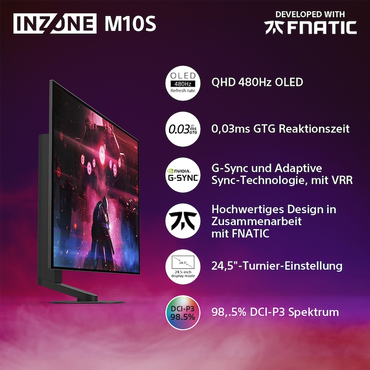 Produktbild Sony Inzone M10S (2560 x 1440 Pixel, 27")