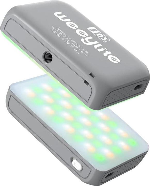 Produktbild Weeylite S03 portable pocket RGB Light Grau