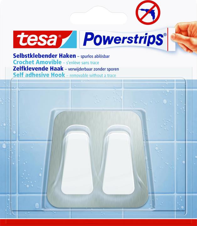 Image du produit tesa Crochets Powerstrips Waterproof L