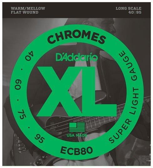 Produktbild D'Addario Ecb80 (4x, E-Bass, 0.10")