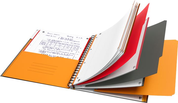 Image du produit Oxford Bloc-notes Filingbook (A4+, À rayures, Couverture rigide)