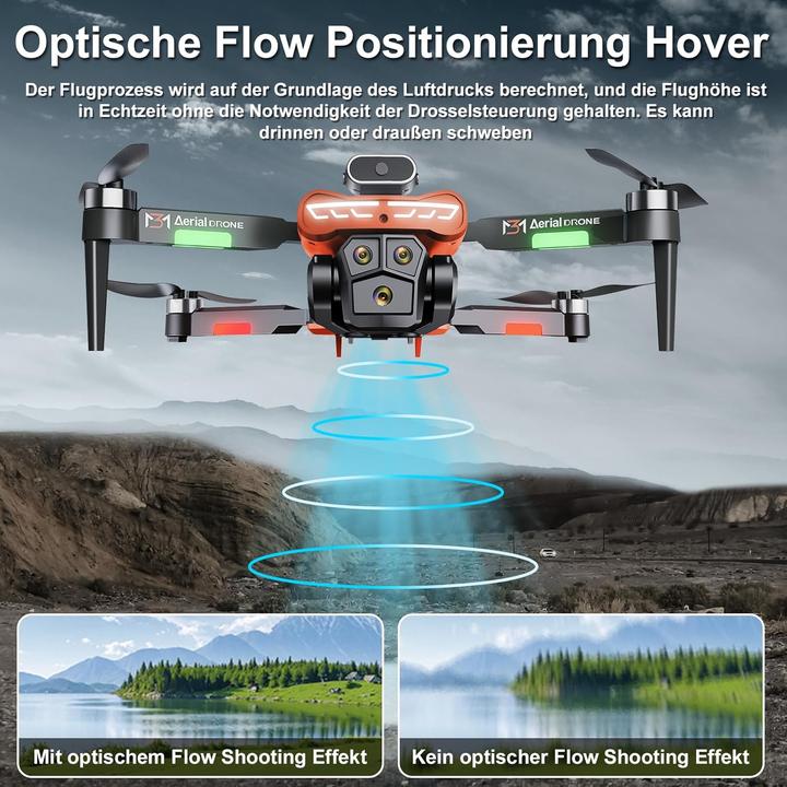 Image du produit Grutoly Drohne mit 4K-Kamera und 360° Hindernisvermeidung (40 min)