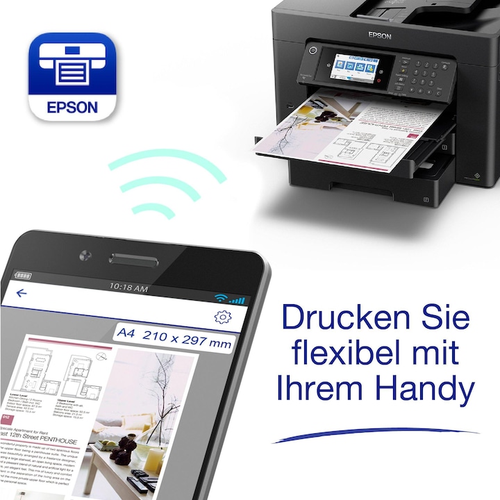 Productafbeelding Epson WorkForce WF-7840DTWF (Inktpatroon, Kleur)