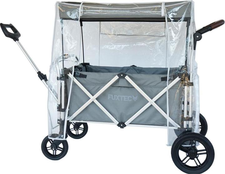 Fuxtec Regenschutz transparent für Bollerwagen CTL900 & CTL950