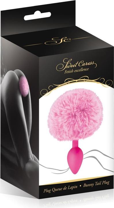 Produktbild Sweet Caress Plug queue de lapin - rose