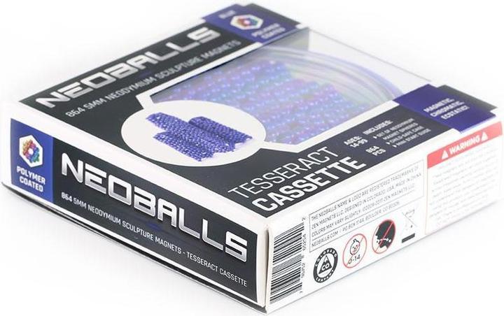 Actual product image Neoballs Sphere Magnets Blue- Tesseract Cassette