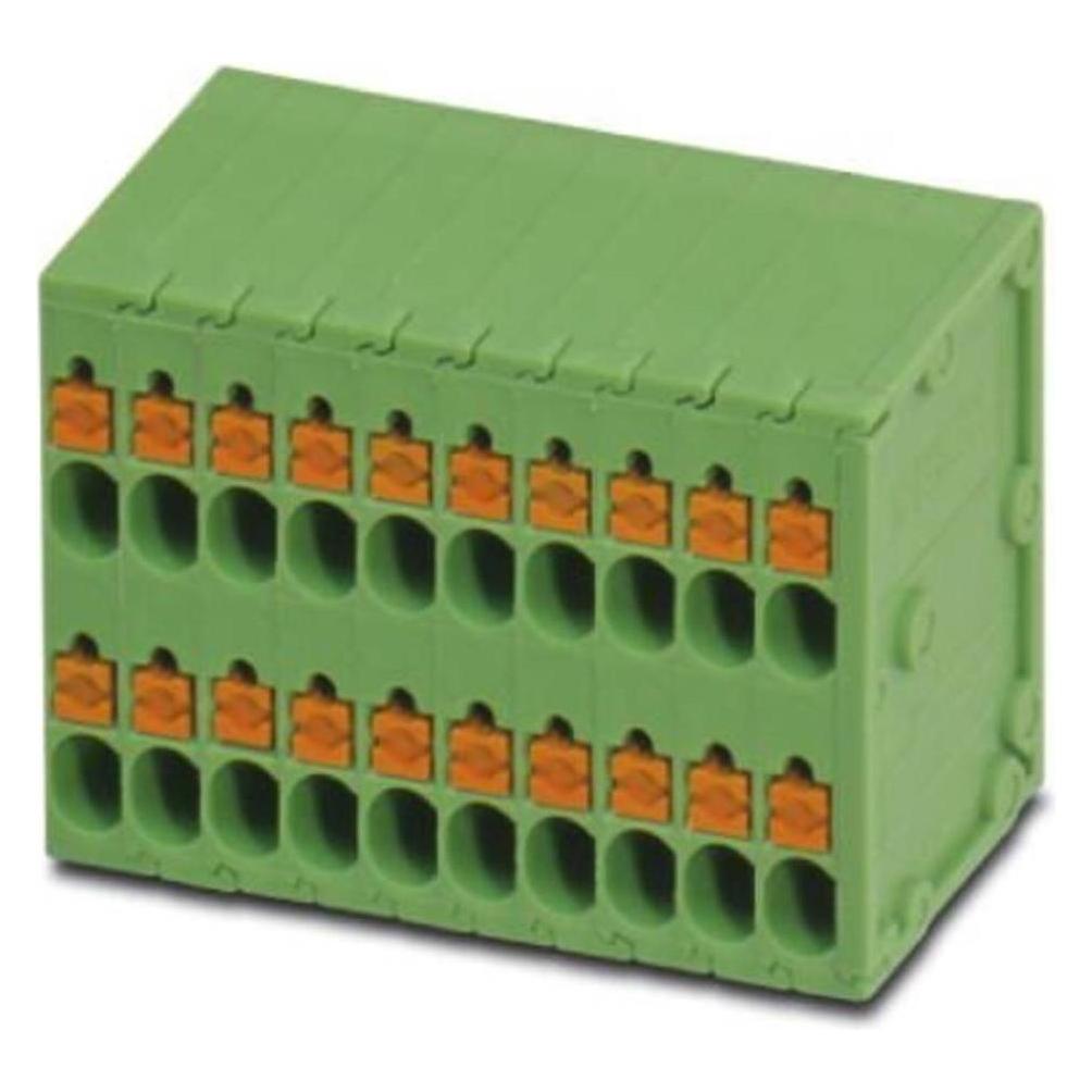 Phoenix Contact Verde Pcb Terminal Block 1841490, Cavo + Spina Elettrica,