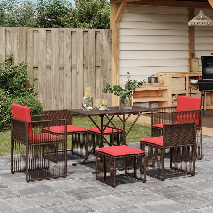 Produktbild vidaXL Garten-Essgruppe (104 x 56 x 72 cm)