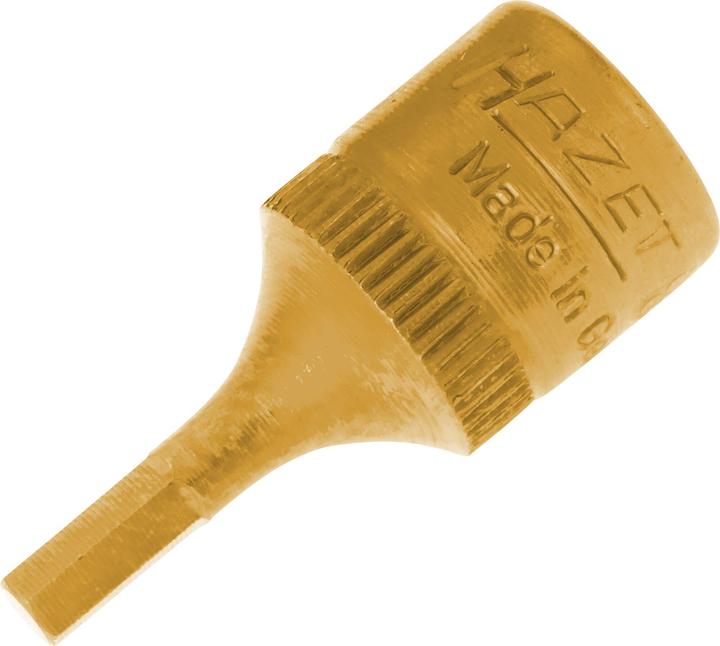 Actual product image HAZET Screwdriver socket 8501-3 ∙ Square, hollow 6.3 mm (1/4 inch) ∙ Inside hexagon profile ∙ 3 mm (3 mm)