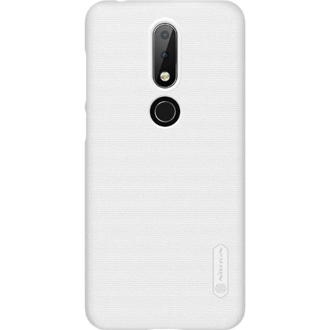 Nillkin Super Frosted Shield Series (Nokia 6.1 Plus), Smartphone Hülle, Weiss