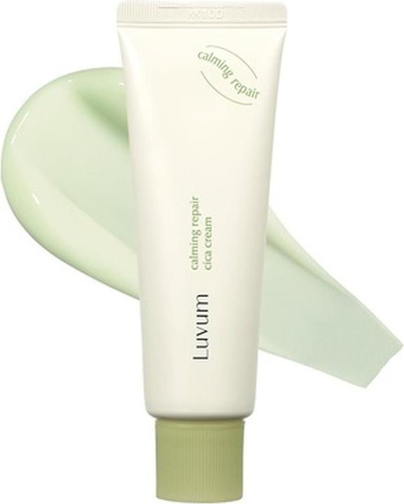 Luvum Beruhigende Reparatur Cica Creme mit Centella (Nachtcreme)