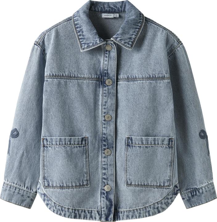 Produktbild Name it Bestickte Jeansjacke (158)