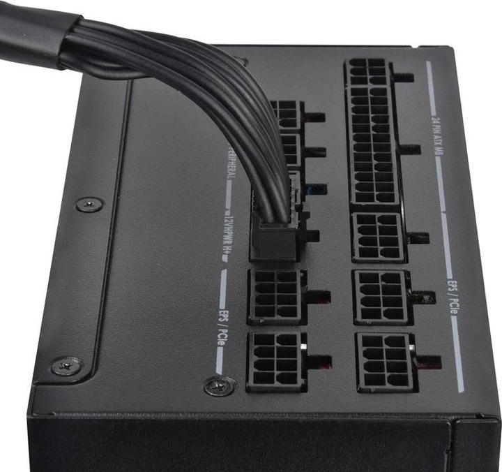 Actual product image Silverstone HELA 1200R Platinum - Cybenetics Platinum, Modular, ATX 3.0 - 1200 Watt (1200 W)