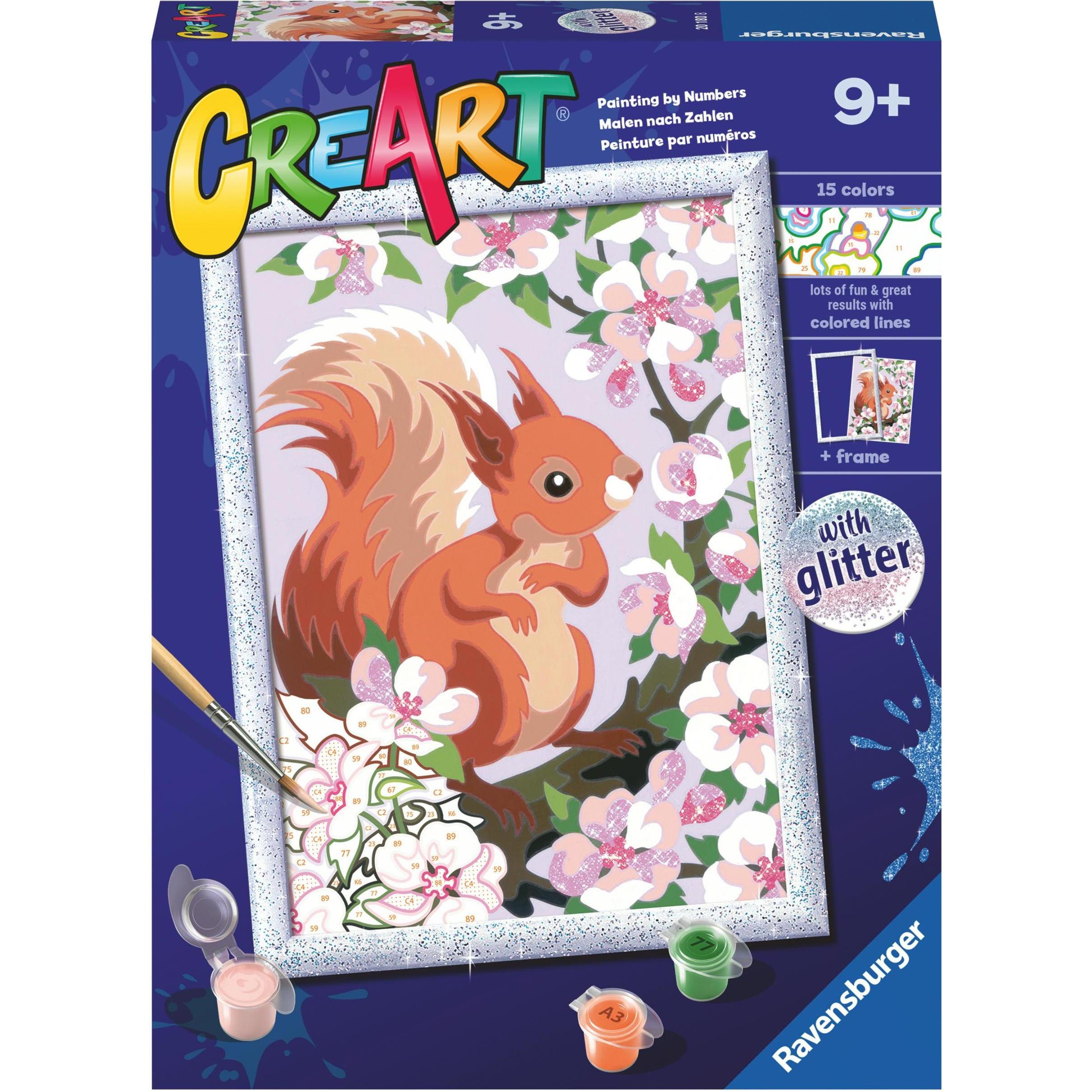 Ravensburger CreArt Eichhörnchen im Frühling
