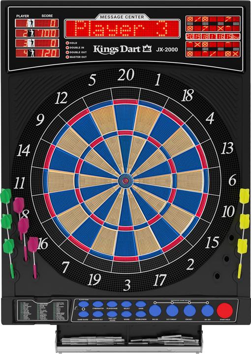 Actual product image Kings Dart Elektronische Dartscheibe Profi Turnier 1.0