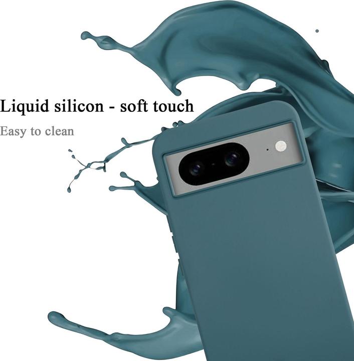 Produktbild Cadorabo Hülle für Google PIXEL 8 TPU im Liquid Schutz Silikon Design (Google Pixel 8)