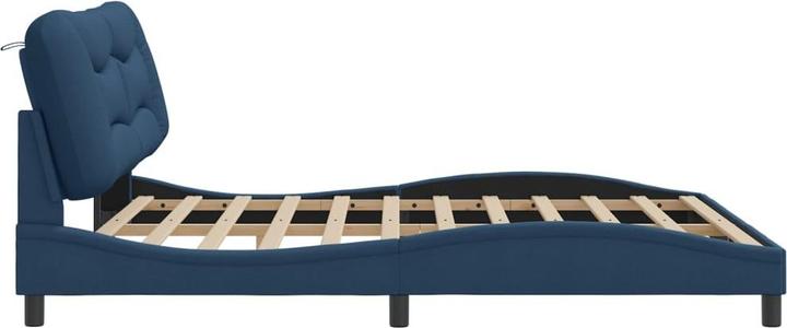 Produktbild VidaXL Bettgestell mit LED Stoff (180 x 200 cm)