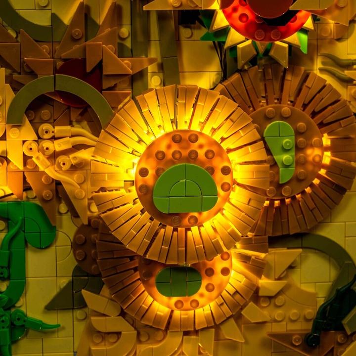 Produktbild Light my bricks LMB 2.0 LED Licht Set für LEGO® 31215 Vincent Van Gogh - Sonnenblumen