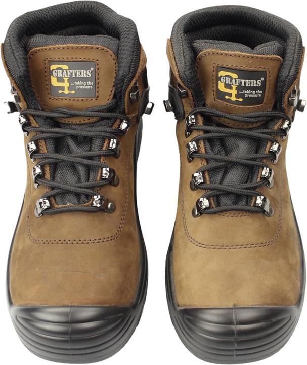 Actual product image Grafters Safety boots extra wide Eeee (S3, 47)