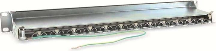 Image du produit Red4Power Panneau de brassage CAT.6 R4-N118S, 24x, 19", noir