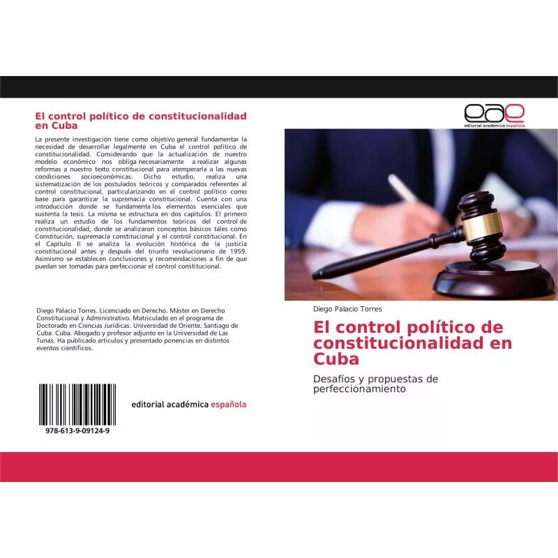 Thumbnail - El control político de constitucionalidad en Cuba, Fachbücher von Diego Palacio Torres