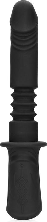 Actual product image Ouch! Hand Held Vibrating and Thrusting Sex Machine - Black